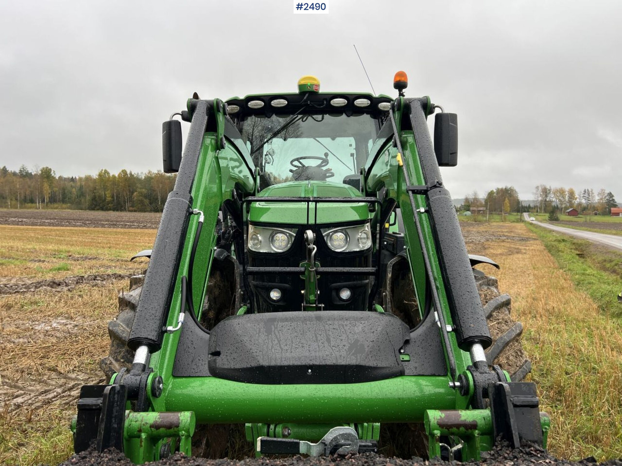 JOHN DEERE 6155R Agricultural tractor - Traktor: gambar 4 JOHN DEERE 6155R Agricultural tractor - Traktor: gambar 4