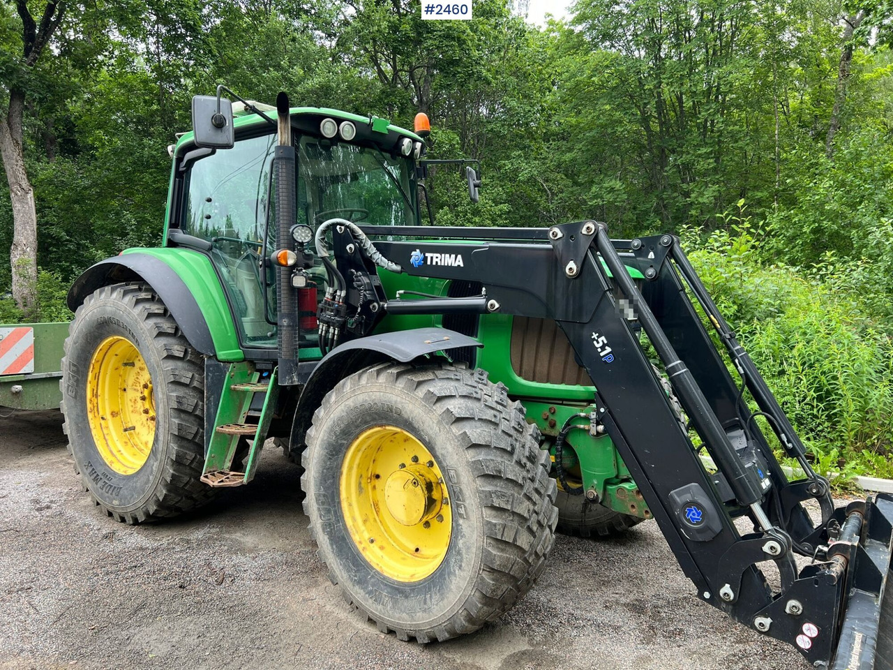 JOHN DEERE 6830 Tractor with implements - Traktor: gambar 2 JOHN DEERE 6830 Tractor with implements - Traktor: gambar 2