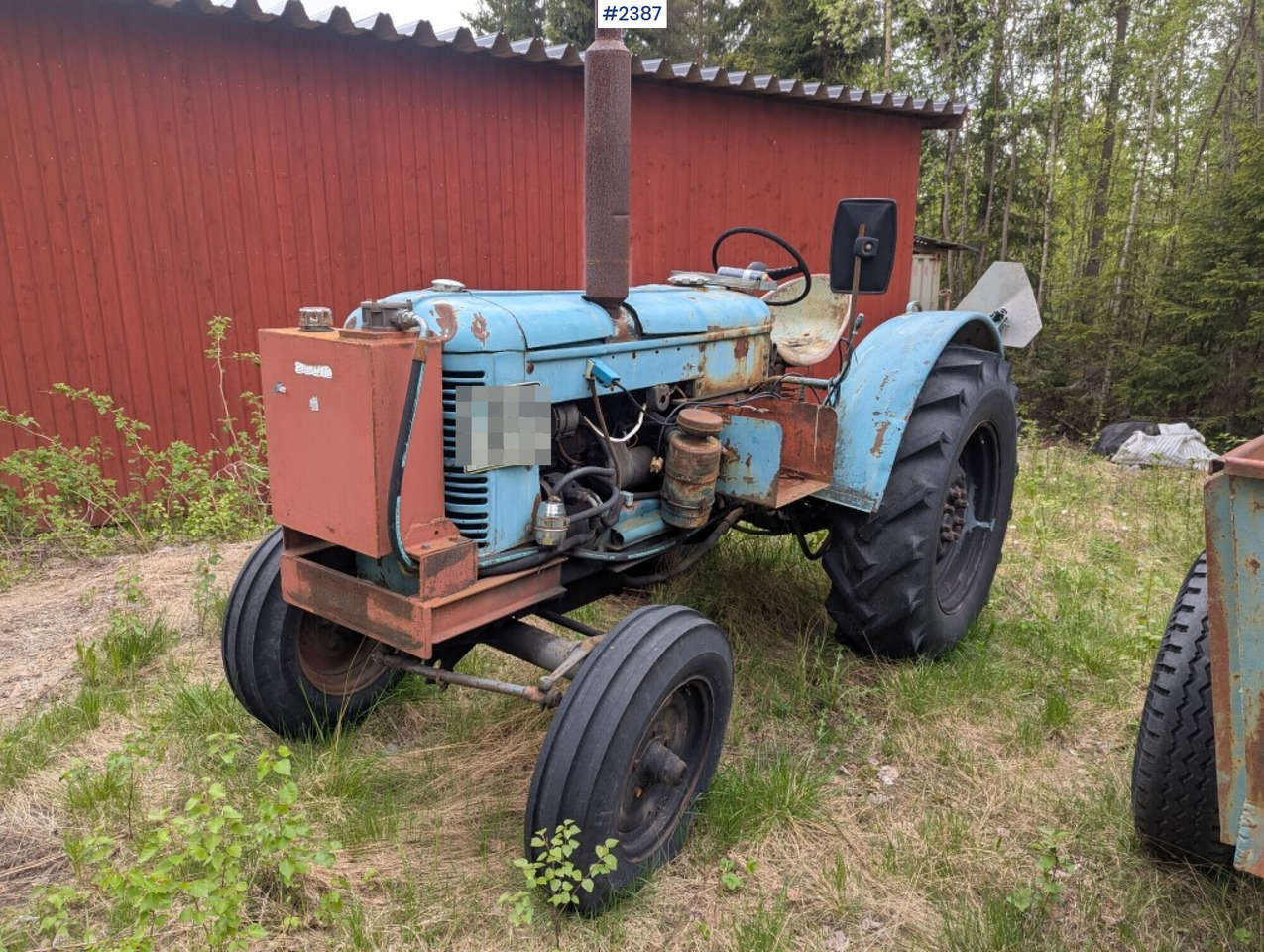Tractor Bolinder-Munktell BM36 - Traktor: gambar 1 Tractor Bolinder-Munktell BM36 - Traktor: gambar 1