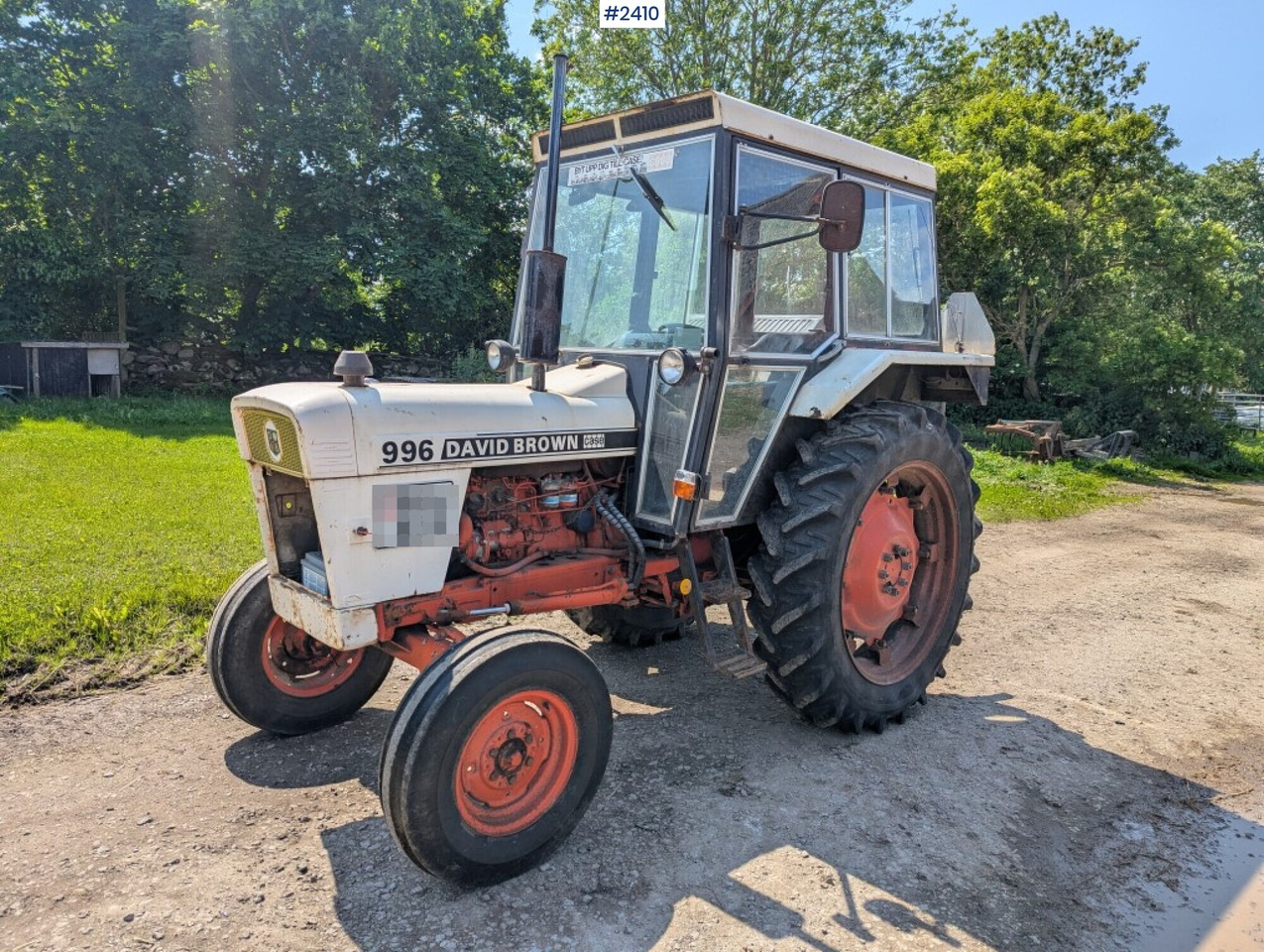 Tractor David Brown 996 - Traktor: gambar 1 Tractor David Brown 996 - Traktor: gambar 1
