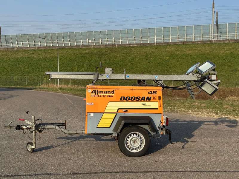 Doosan Allmand Night-Light Pro mobiele lichtmast LED - Menara penerangan: gambar 3 Doosan Allmand Night-Light Pro mobiele lichtmast LED - Menara penerangan: gambar 3