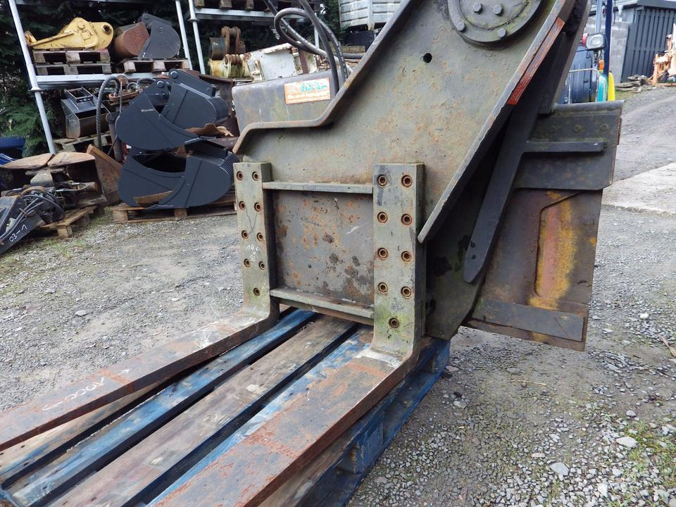 Kistendrehgerät Palettengabel Kippgerät VOLVO L30 Cat 908 - Garpu rumput: gambar 4 Kistendrehgerät Palettengabel Kippgerät VOLVO L30 Cat 908 - Garpu rumput: gambar 4