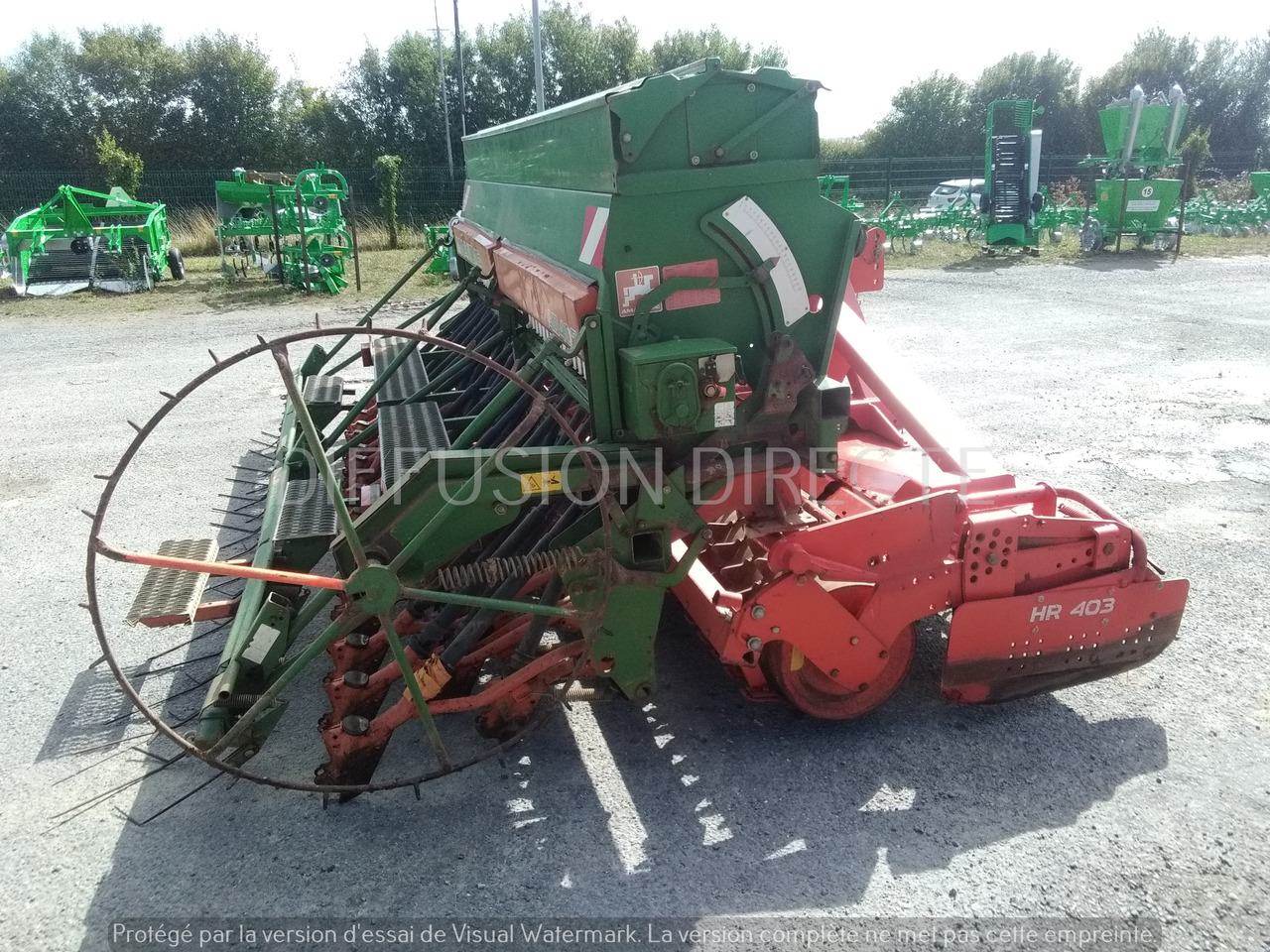 AMAZONE COMBINE DE SEMIS AD 402 - Menggabungkan bor benih: gambar 4 AMAZONE COMBINE DE SEMIS AD 402 - Menggabungkan bor benih: gambar 4