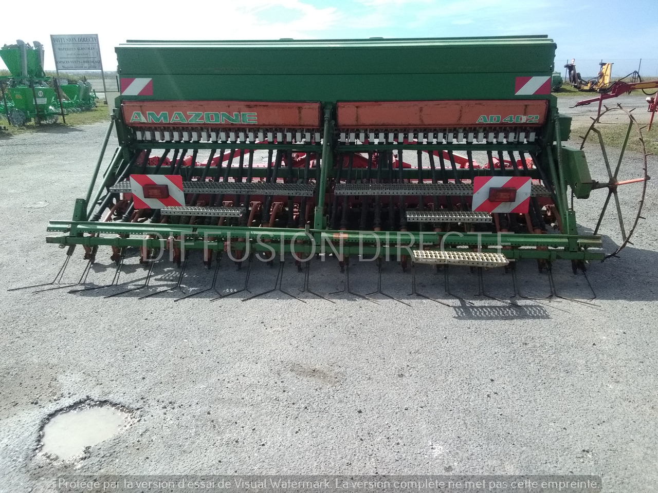 AMAZONE COMBINE DE SEMIS AD 402 - Menggabungkan bor benih: gambar 2 AMAZONE COMBINE DE SEMIS AD 402 - Menggabungkan bor benih: gambar 2