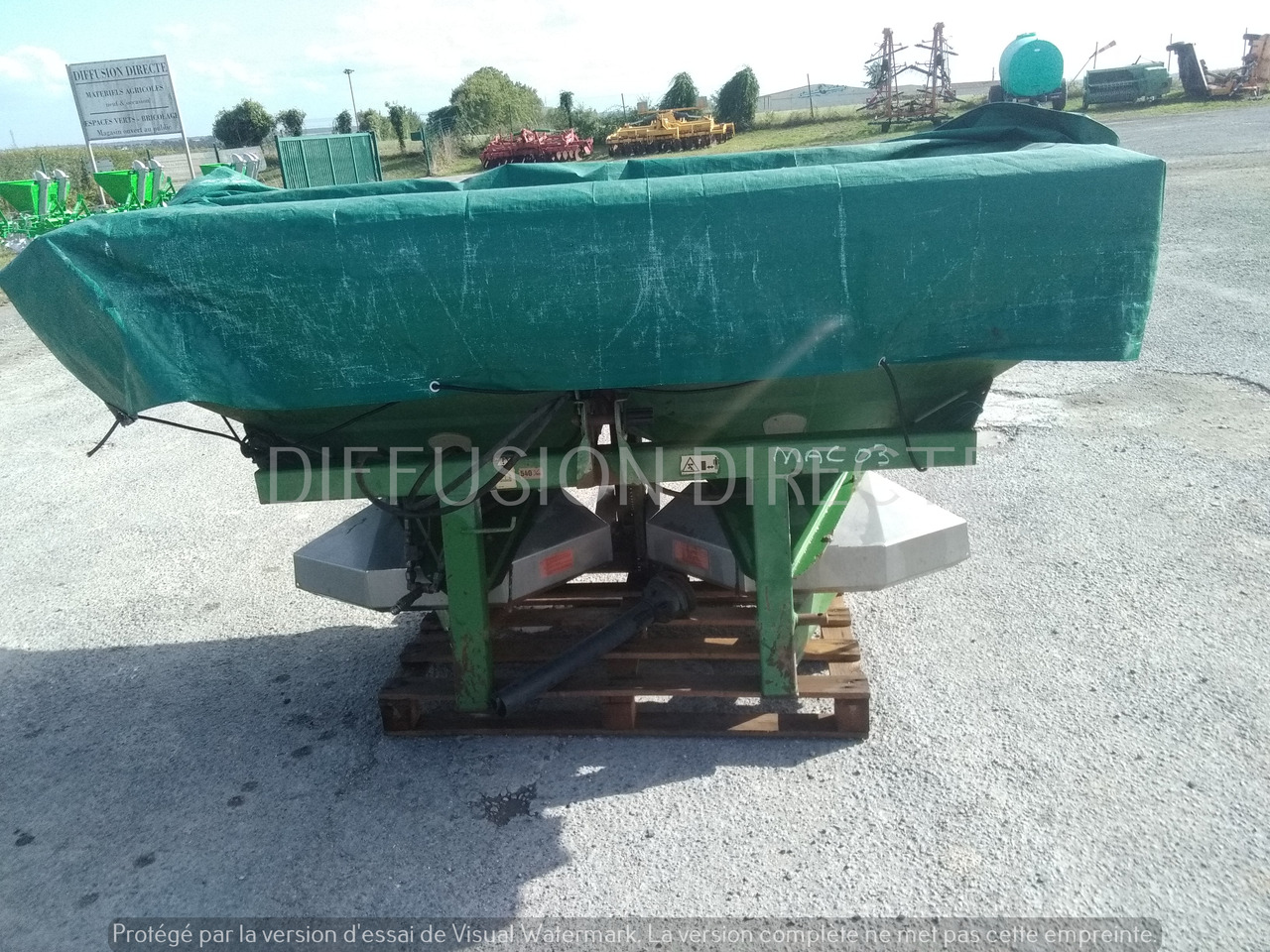 AMAZONE DISTRIBUTEUR D'ENGRAIS ZA-M COMPACT - Penyebar pupuk: gambar 2 AMAZONE DISTRIBUTEUR D'ENGRAIS ZA-M COMPACT - Penyebar pupuk: gambar 2