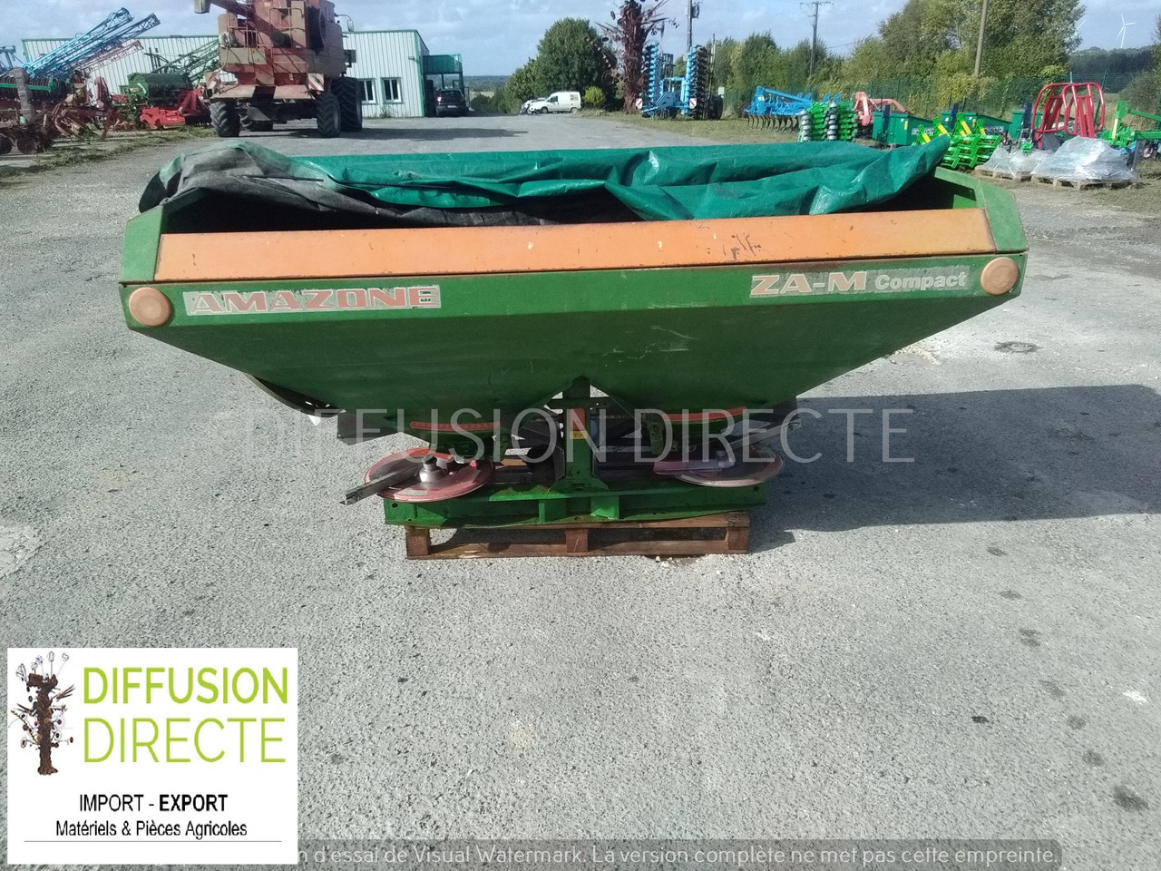 AMAZONE DISTRIBUTEUR D'ENGRAIS ZA-M COMPACT - Penyebar pupuk: gambar 1 AMAZONE DISTRIBUTEUR D'ENGRAIS ZA-M COMPACT - Penyebar pupuk: gambar 1