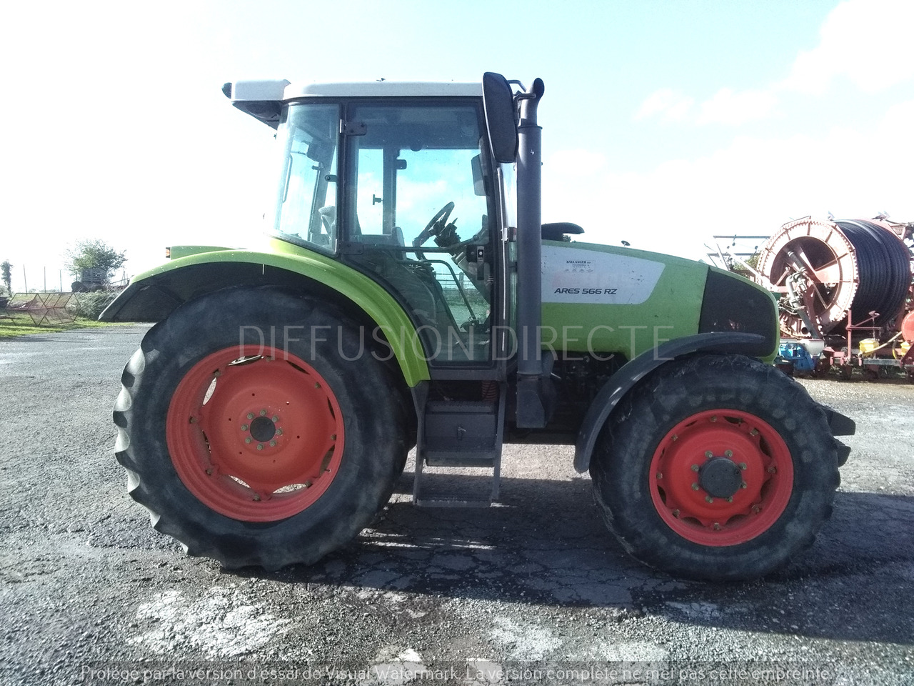 CLAAS TRACTEUR AGRICOLE ARES 566 RZ - Traktor: gambar 2 CLAAS TRACTEUR AGRICOLE ARES 566 RZ - Traktor: gambar 2