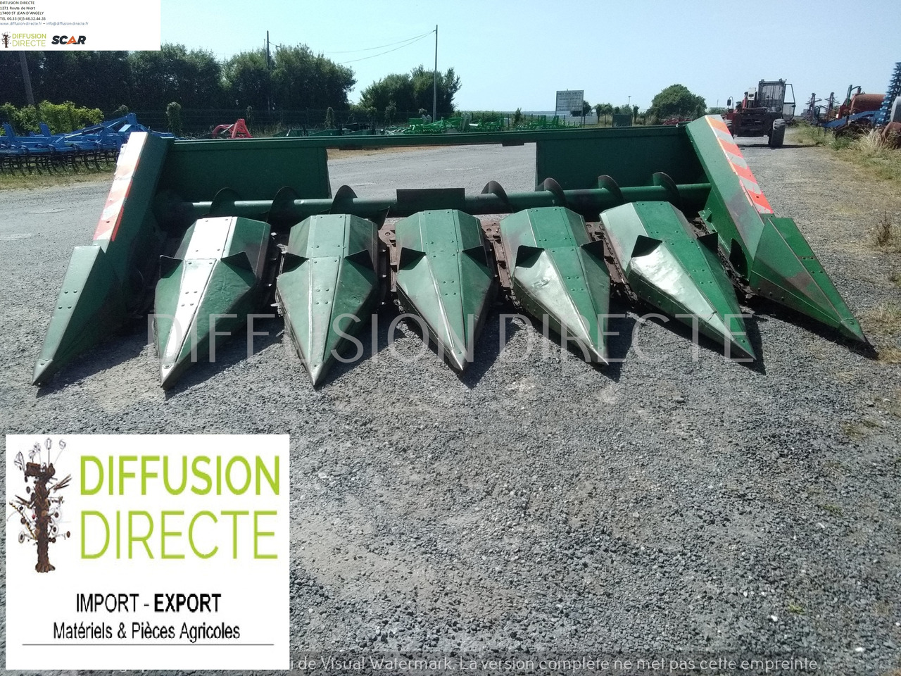 JOHN DEERE CUEILLEUR POUR MOISSONNEUSE 646 - Sundulan jagung: gambar 1 JOHN DEERE CUEILLEUR POUR MOISSONNEUSE 646 - Sundulan jagung: gambar 1
