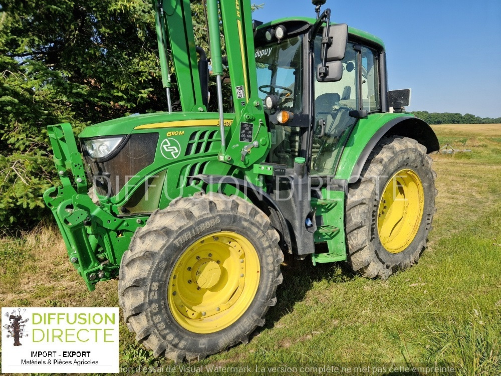 JOHN DEERE TRACTEUR AGRICOLE 6110M - Traktor: gambar 1 JOHN DEERE TRACTEUR AGRICOLE 6110M - Traktor: gambar 1
