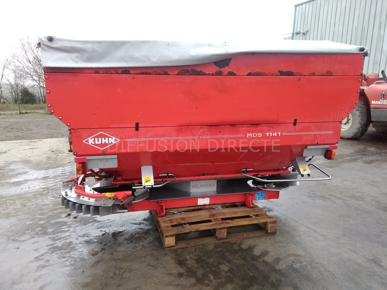 KUHN DISTRIBUTEUR D'ENGRAIS MDS 1141 - Penyebar pupuk: gambar 3 KUHN DISTRIBUTEUR D'ENGRAIS MDS 1141 - Penyebar pupuk: gambar 3