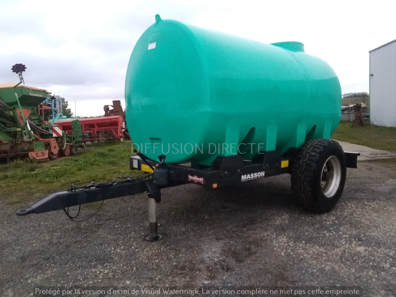 MASSON CITERNE AZOTE ET EAU MSP 80 - Trailer tangki: gambar 5 MASSON CITERNE AZOTE ET EAU MSP 80 - Trailer tangki: gambar 5