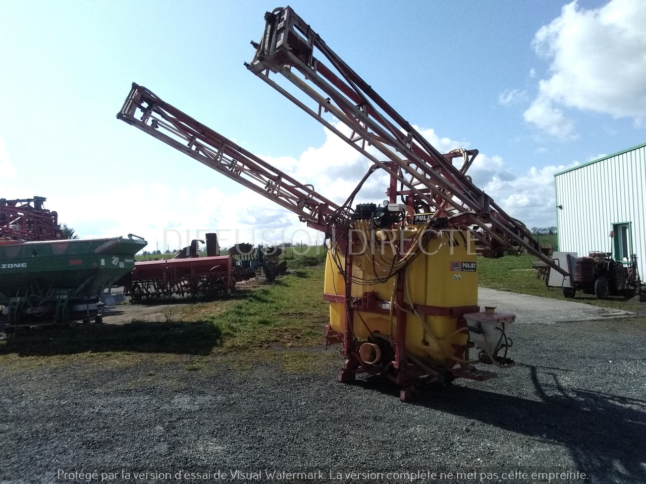 PULJET PULVERISATEUR SPRAYTEC - Penyemprot traktor: gambar 3 PULJET PULVERISATEUR SPRAYTEC - Penyemprot traktor: gambar 3