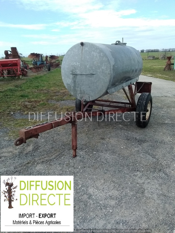 TONNE A EAU 1500 - Trailer tangki: gambar 1 TONNE A EAU 1500 - Trailer tangki: gambar 1