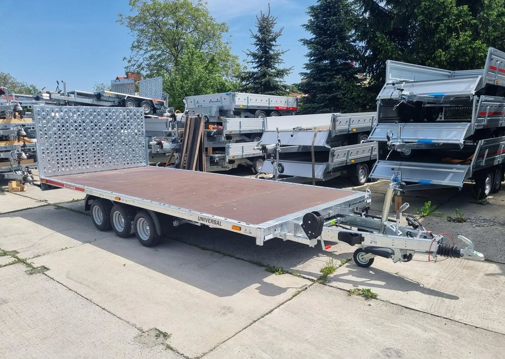 TEMARED UNIVERSAL 5121/3 3.5T R10C SKLEJKA - Trailer autotransporter: gambar 1 TEMARED UNIVERSAL 5121/3 3.5T R10C SKLEJKA - Trailer autotransporter: gambar 1