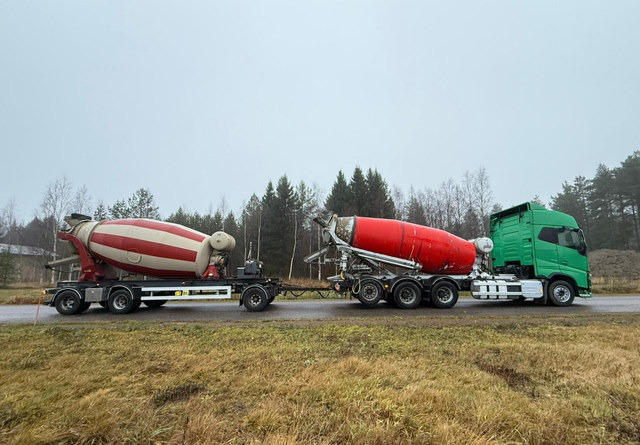 Peralatan beton, Trailer Närko9m3: gambar 9