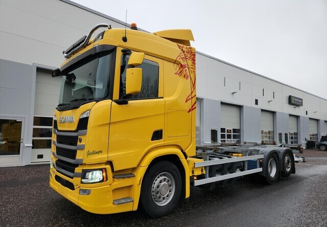 Scania R410 CNG / CBG 6x2 - Pengangkut kontainer/ Container truck: gambar 1 Scania R410 CNG / CBG 6x2 - Pengangkut kontainer/ Container truck: gambar 1