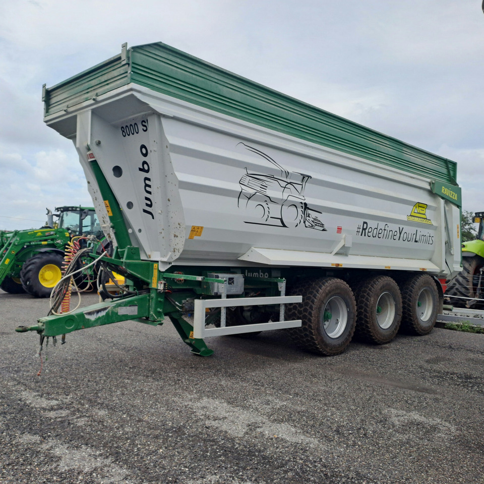 DUMPER RAVIZZA JUMBO 8000 ST - Trailer jungkit: gambar 1 DUMPER RAVIZZA JUMBO 8000 ST - Trailer jungkit: gambar 1