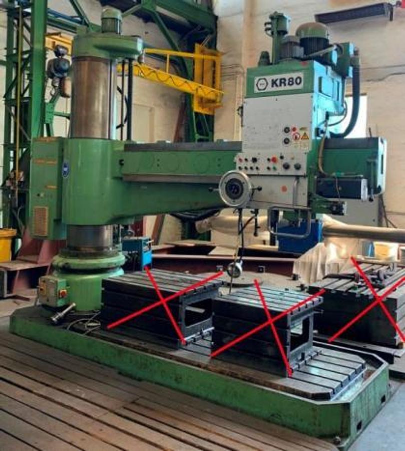 Radialbohrmaschine KOLB - Bor duduk: gambar 1 Radialbohrmaschine KOLB - Bor duduk: gambar 1