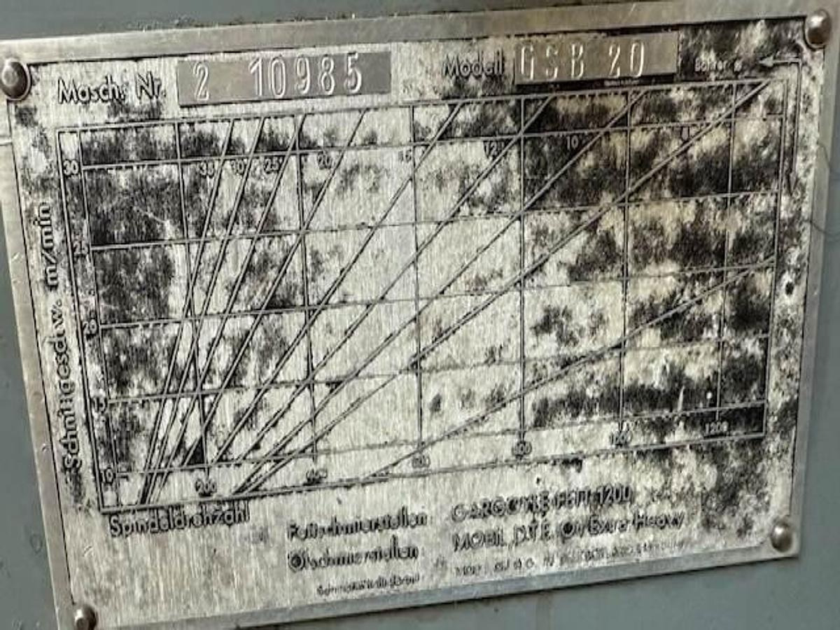 Säulenbohrmaschine GILLARDON - Bor duduk: gambar 3 Säulenbohrmaschine GILLARDON - Bor duduk: gambar 3