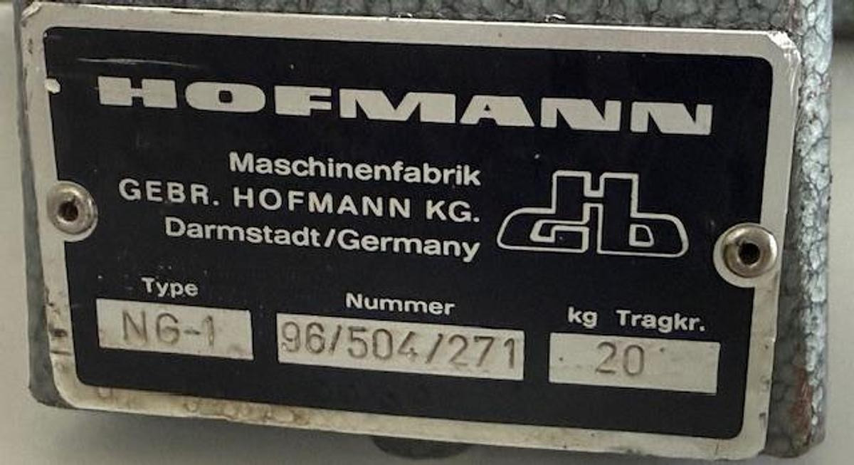 Schleifscheiben-Auswuchtwaage HOFMANN - Mesin pengerjaan logam: gambar 4 Schleifscheiben-Auswuchtwaage HOFMANN - Mesin pengerjaan logam: gambar 4