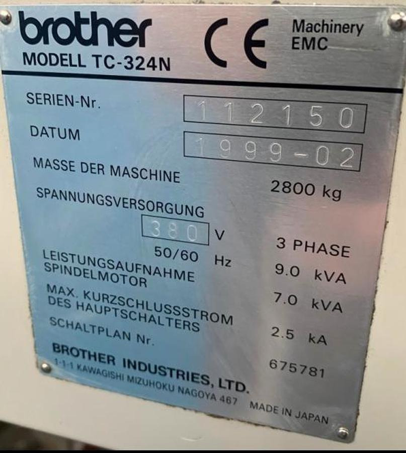 Vertikal-Bearbeitungszentrum BROTHER - Machining center: gambar 3 Vertikal-Bearbeitungszentrum BROTHER - Machining center: gambar 3