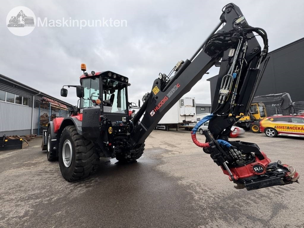 Huddig 1260 C redskap fram och bak - Backhoe loader: gambar 2 Huddig 1260 C redskap fram och bak - Backhoe loader: gambar 2