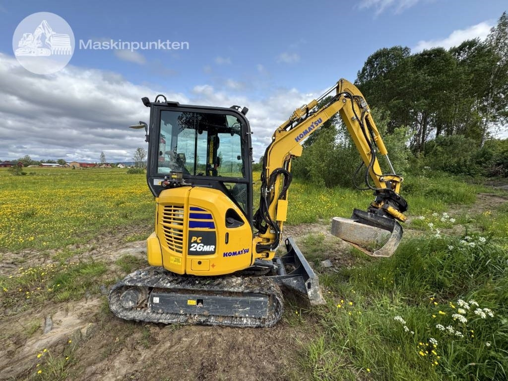 Ekskavator mini Komatsu PC 26 MR: gambar 6