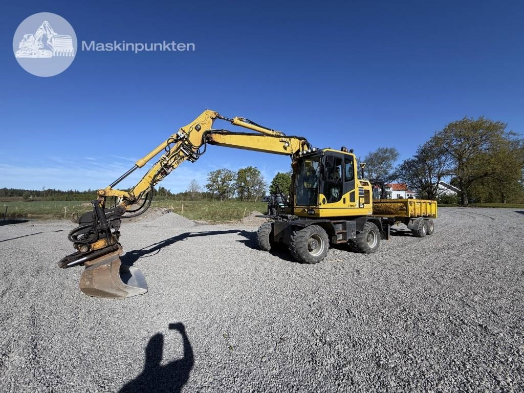 Komatsu PW 148-10 - Ekskavator roda: gambar 1 Komatsu PW 148-10 - Ekskavator roda: gambar 1