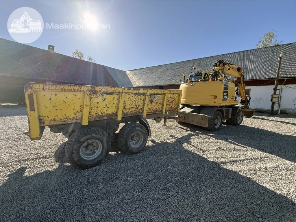 Komatsu PW 148-10 - Ekskavator roda: gambar 4 Komatsu PW 148-10 - Ekskavator roda: gambar 4