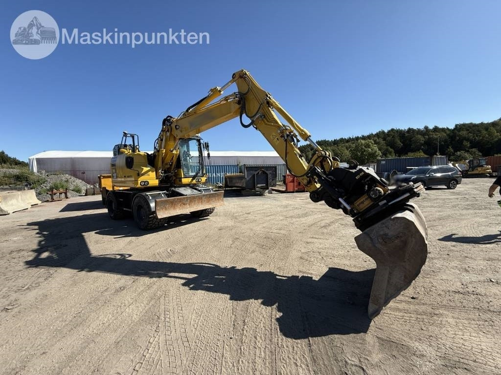 Komatsu PW 158 - Ekskavator roda: gambar 4 Komatsu PW 158 - Ekskavator roda: gambar 4
