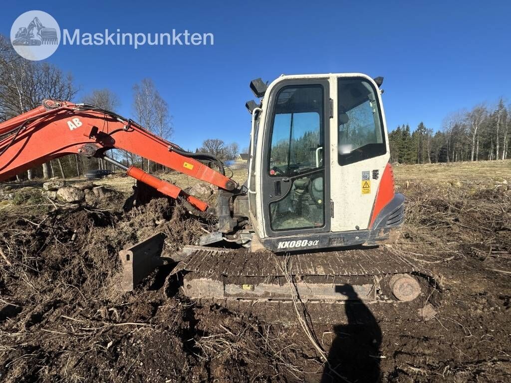 Kubota KX 080-3 - Ekskavator perayap: gambar 1 Kubota KX 080-3 - Ekskavator perayap: gambar 1