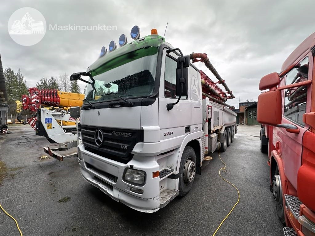 Mercedes-Benz 2651 L 8X4 Junjin jxzr42-5.16hp - Truk pompa beton: gambar 2 Mercedes-Benz 2651 L 8X4 Junjin jxzr42-5.16hp - Truk pompa beton: gambar 2