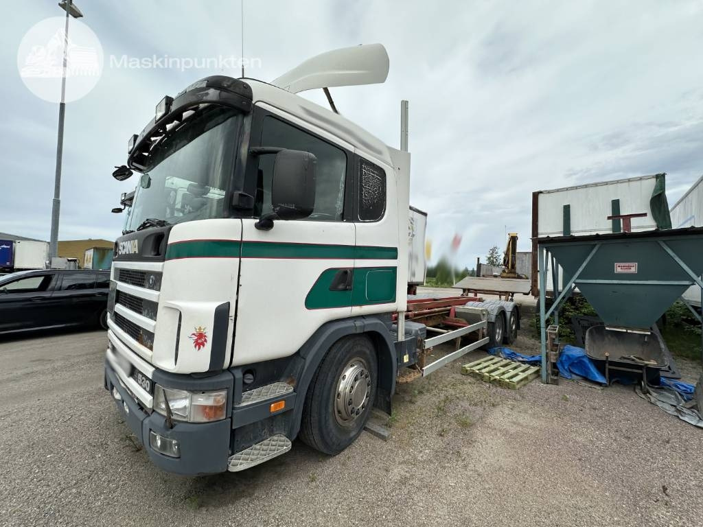 Scania R 124 LB - Pengangkut kontainer/ Container truck: gambar 1 Scania R 124 LB - Pengangkut kontainer/ Container truck: gambar 1