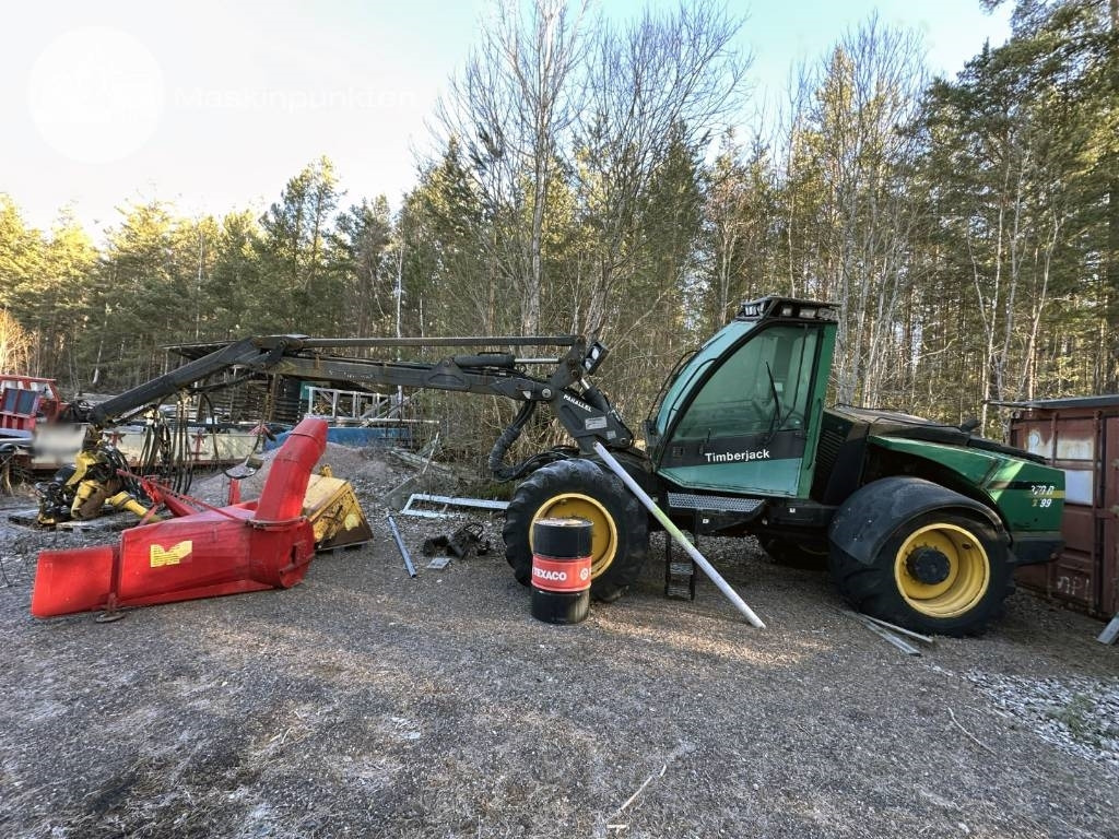 Timberjack 870 B - Peralatan pemanen: gambar 1 Timberjack 870 B - Peralatan pemanen: gambar 1