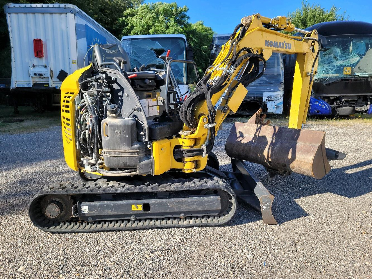 KOMATSU MINI PELLE FC 24 MR-5 - Ekskavator mini: gambar 3 KOMATSU MINI PELLE FC 24 MR-5 - Ekskavator mini: gambar 3