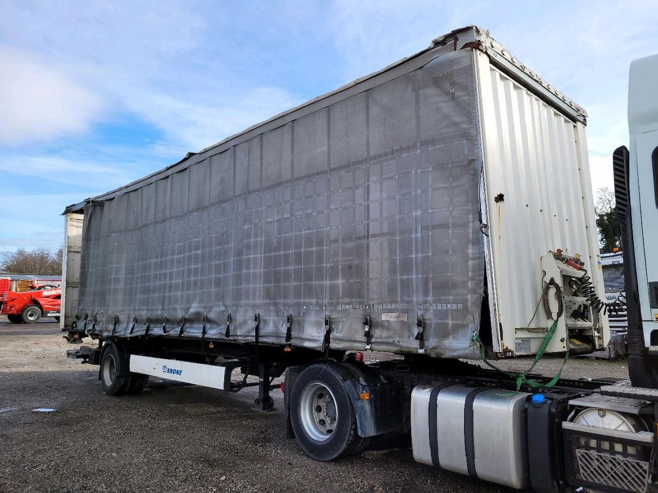KRONE SEMI SAVOYARDE 1 ESSIEU - Semi-trailer dengan terpal samping: gambar 1 KRONE SEMI SAVOYARDE 1 ESSIEU - Semi-trailer dengan terpal samping: gambar 1