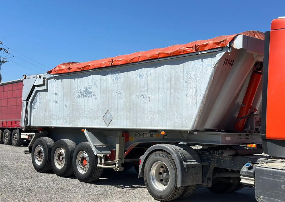 Benalu 25 m3 OSIE SAF HYDRAULICZNA KLAPA ELEKRYCZNY DACH - Semi-trailer jungkit: gambar 1 Benalu 25 m3 OSIE SAF HYDRAULICZNA KLAPA ELEKRYCZNY DACH - Semi-trailer jungkit: gambar 1