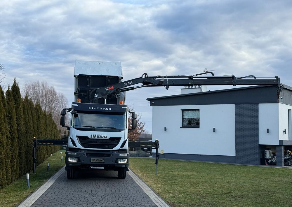 Iveco TRAKKER 450 6X4 PODWÓJNA HYDRO-BURTA HIAB 104 - Truk derek, Truk jungkit: gambar 1 Iveco TRAKKER 450 6X4 PODWÓJNA HYDRO-BURTA HIAB 104 - Truk derek, Truk jungkit: gambar 1