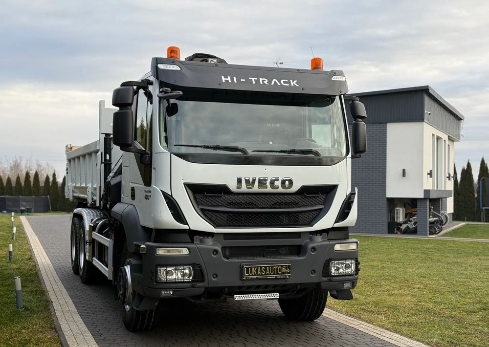 Iveco TRAKKER 450 6X4 PODWÓJNA HYDRO-BURTA HIAB 104 - Truk derek, Truk jungkit: gambar 2 Iveco TRAKKER 450 6X4 PODWÓJNA HYDRO-BURTA HIAB 104 - Truk derek, Truk jungkit: gambar 2