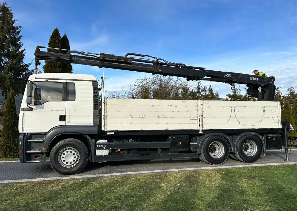 MAN TGA 24.410 6x4 HIAB MANUAL - Truk derek, Truk flatbed: gambar 5 MAN TGA 24.410 6x4 HIAB MANUAL - Truk derek, Truk flatbed: gambar 5