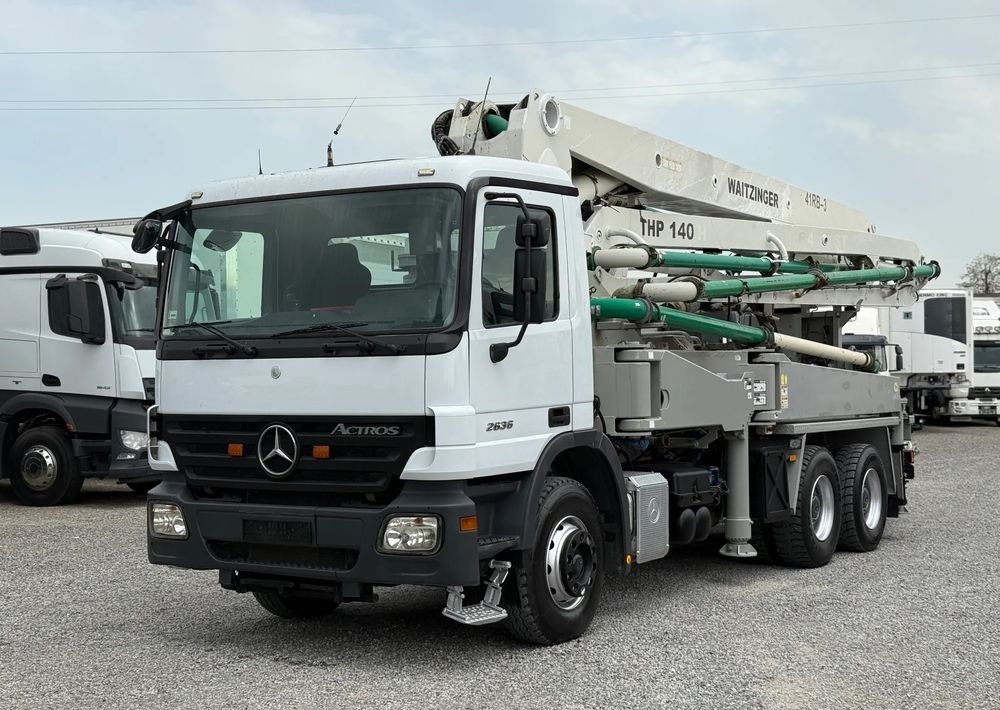 Mercedes-Benz ACTROS 2636 6X4 36 M WAITZINGER - Truk pompa beton: gambar 1 Mercedes-Benz ACTROS 2636 6X4 36 M WAITZINGER - Truk pompa beton: gambar 1