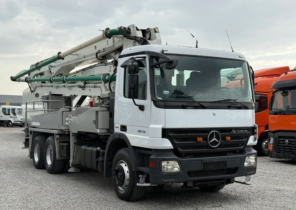 Mercedes-Benz ACTROS 2636 6X4 36 M WAITZINGER - Truk pompa beton: gambar 3 Mercedes-Benz ACTROS 2636 6X4 36 M WAITZINGER - Truk pompa beton: gambar 3