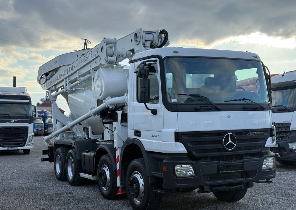 Mercedes-Benz ACTROS 3241 8X4 CIFA24 7m3 - Truk pompa mixer: gambar 3 Mercedes-Benz ACTROS 3241 8X4 CIFA24 7m3 - Truk pompa mixer: gambar 3