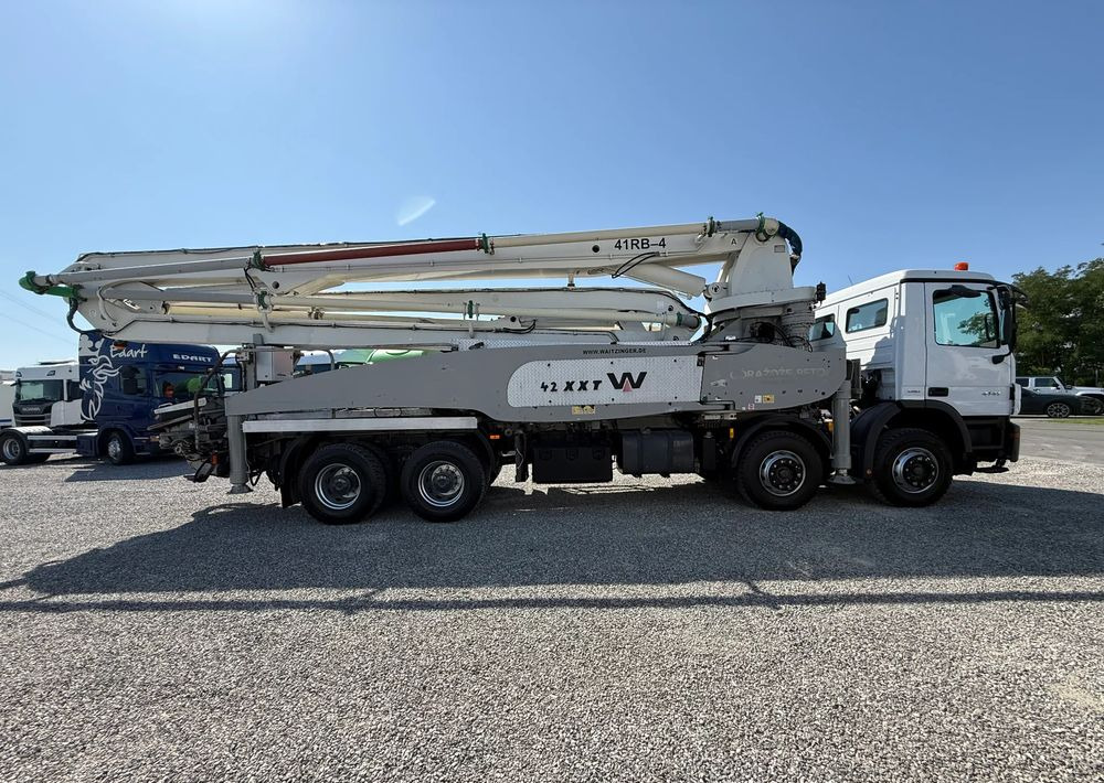 Mercedes-Benz ACTROS 4141 8X4 42 M GOTOWA DO PRACY - Truk pompa beton: gambar 4 Mercedes-Benz ACTROS 4141 8X4 42 M GOTOWA DO PRACY - Truk pompa beton: gambar 4