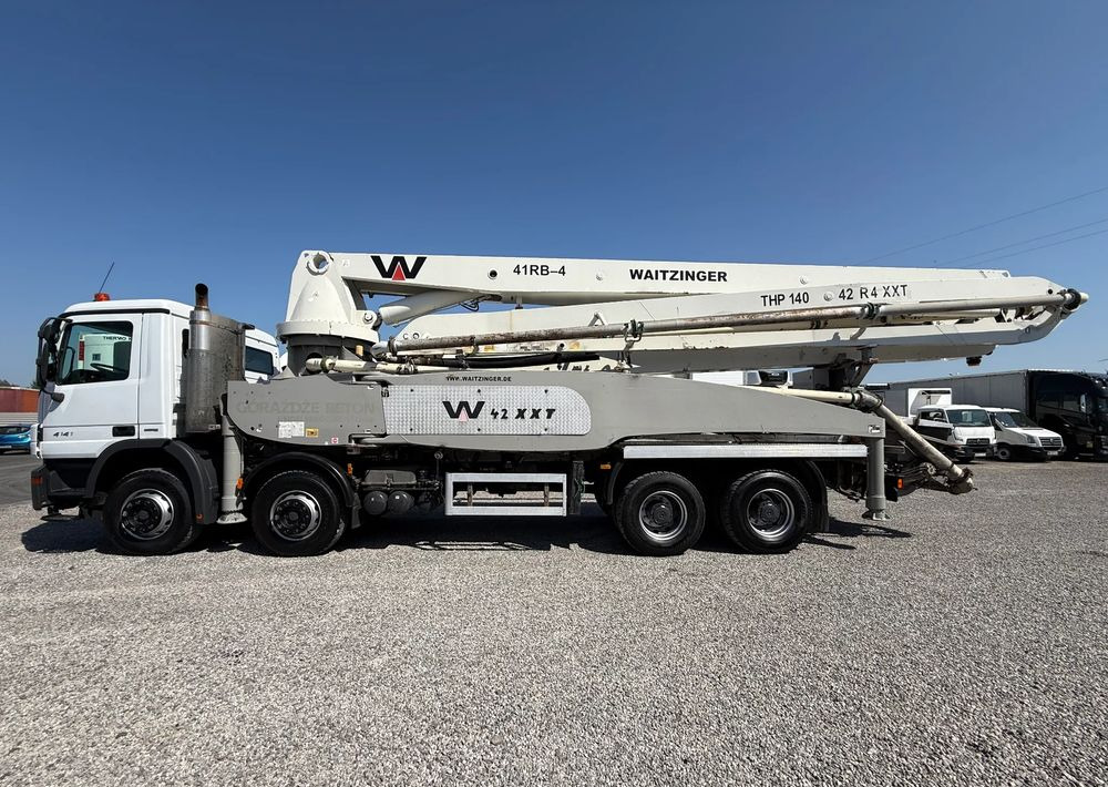 Mercedes-Benz ACTROS 4141 8X4 42 M GOTOWA DO PRACY - Truk pompa beton: gambar 5 Mercedes-Benz ACTROS 4141 8X4 42 M GOTOWA DO PRACY - Truk pompa beton: gambar 5