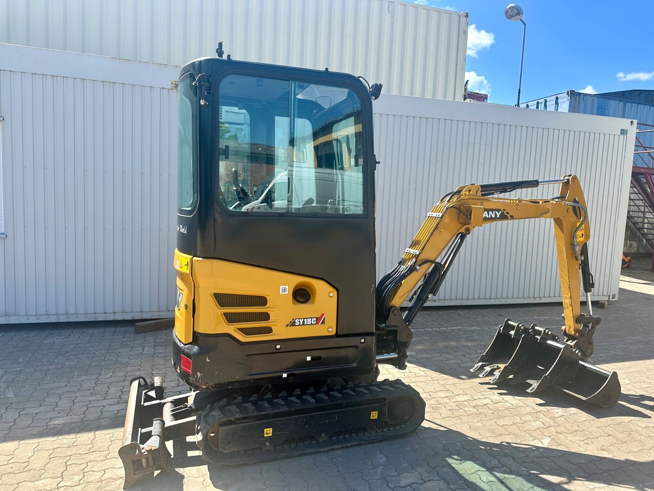 Sany SY18C / 2022 BJ / 294 H / 3 x Löffel - Ekskavator mini: gambar 4 Sany SY18C / 2022 BJ / 294 H / 3 x Löffel - Ekskavator mini: gambar 4