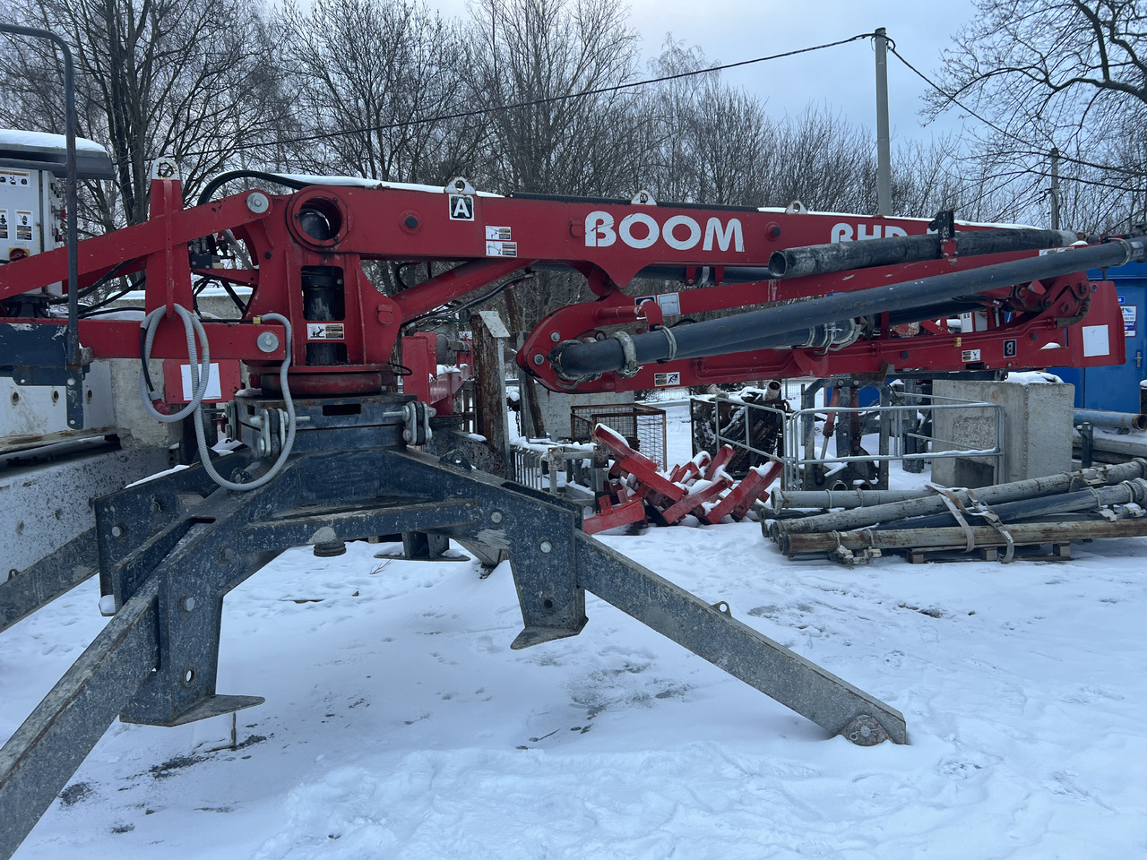 BOOM MAKINA BHD 13 - Slipform paver: gambar 1 BOOM MAKINA BHD 13 - Slipform paver: gambar 1