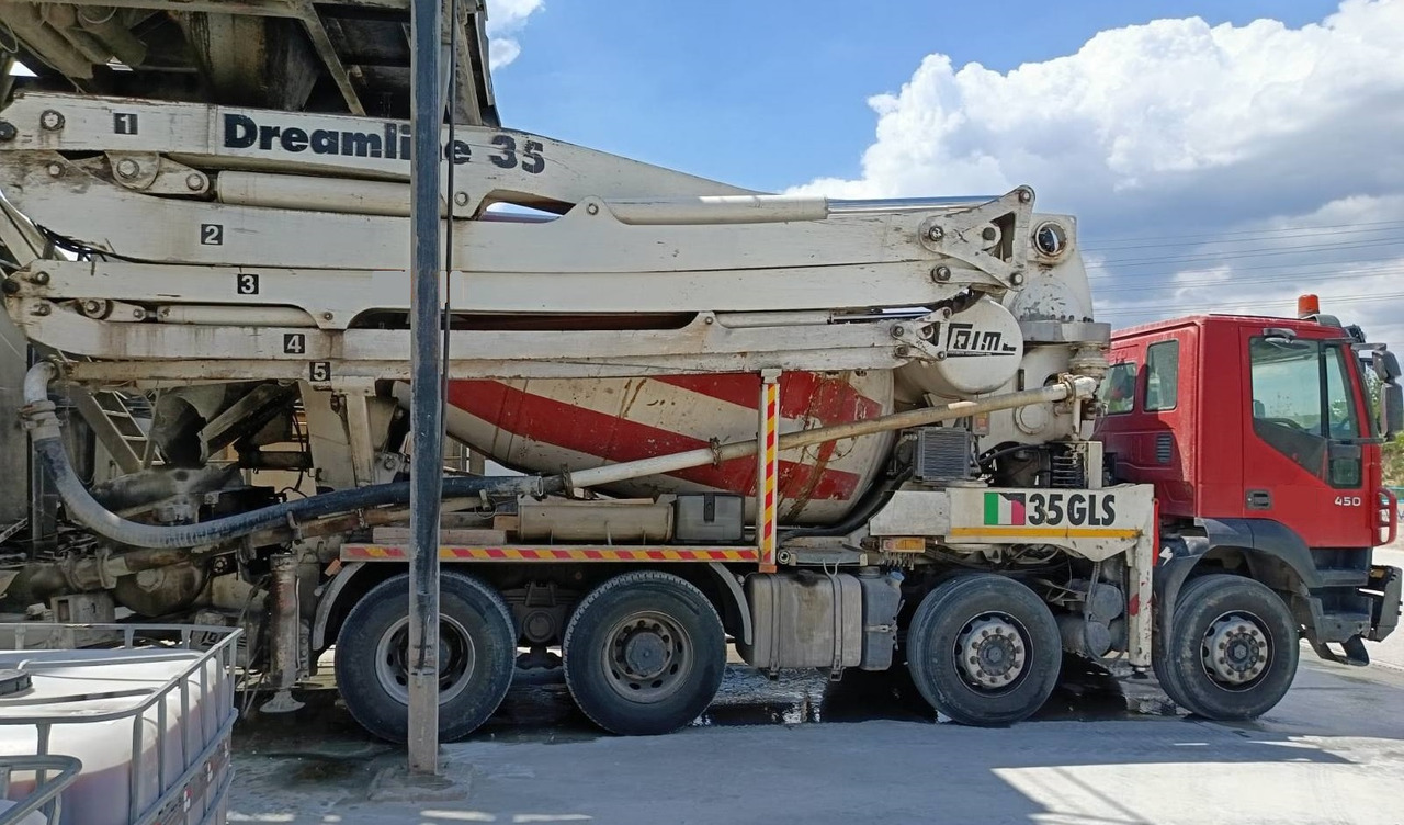 IVECO TRAKKER 450 COIME 35 - Truk pompa beton: gambar 4 IVECO TRAKKER 450 COIME 35 - Truk pompa beton: gambar 4