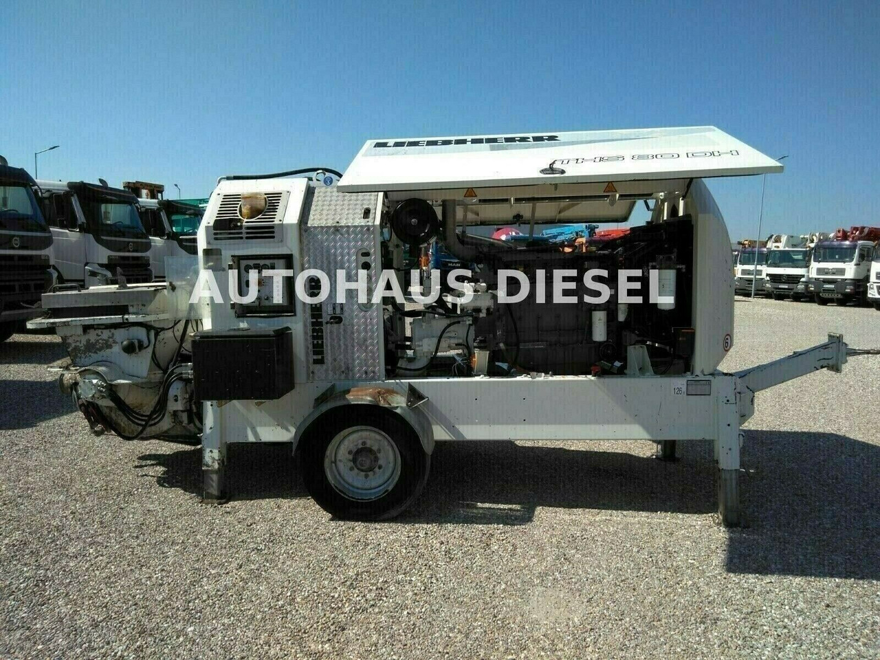 Liebherr THS 80 DH - Pompa beton stasioner: gambar 5 Liebherr THS 80 DH - Pompa beton stasioner: gambar 5