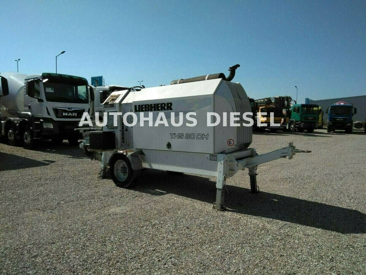 Liebherr THS 80 DH - Pompa beton stasioner: gambar 2 Liebherr THS 80 DH - Pompa beton stasioner: gambar 2